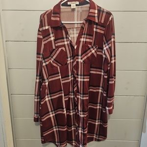 Shirt dress size 1x